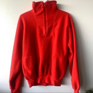 Red crew neck sweater medium fit